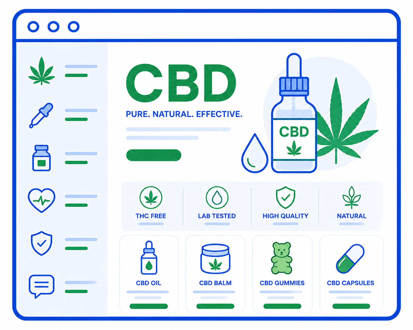 CBD and hemp SEO